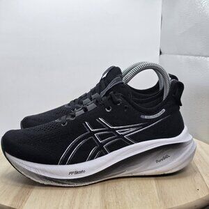 Women Size 6 Wide - Asics Gel Nimbus 26 Blac Athletic Running Shoes Sneakers